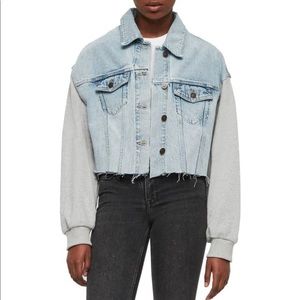 🖤All Saints | Anders Denim and Jersey Jacket!!